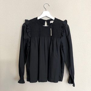 Madewell Smocked Top